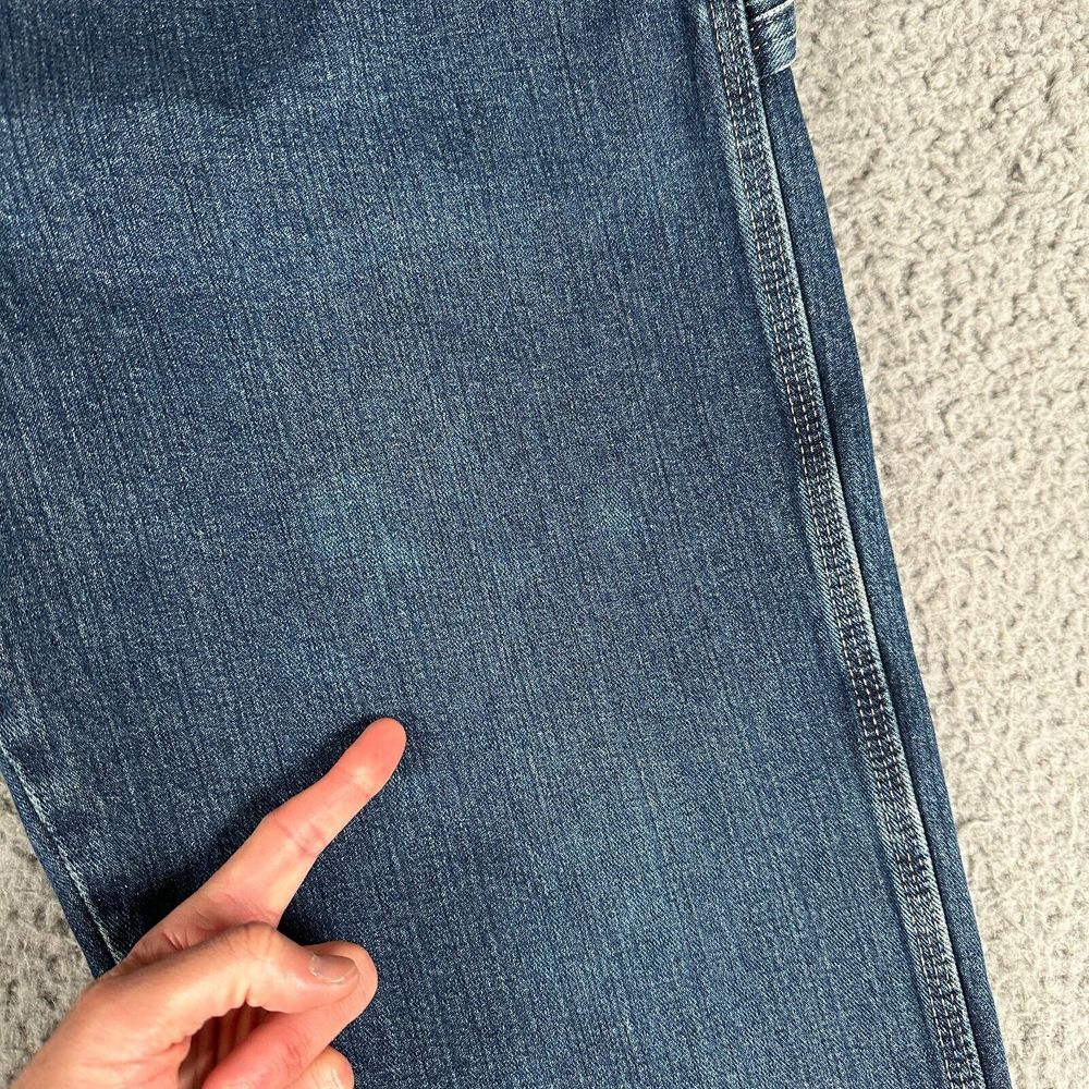 Dickies Denim Jeans Carpenter Pants Men 38x32 Trousers‎ Baggy Workwear Blue - Picture 4 of 16